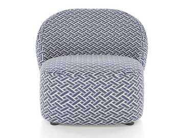 GUEST - Upholstered fabric armchair by Liu Jo Living Collection - view 3
